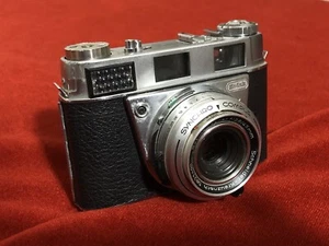 UNTESTED Retro Vintage Kodak Camera Retina IIS Synchro Compur Xenar f:2,8/45mm - Picture 1 of 12