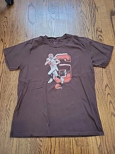 NFL Pro Line Fanatics Cleveland Browns Baker Mayfield t-shirt Youth Large Top - Picture 1 of 6