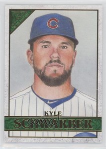 2020 Topps Gallery Green /99 Kyle Schwarber #9