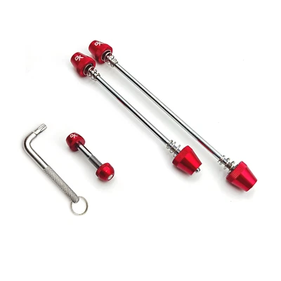 ONIPAX Bike Anti-Theft Locking Skewer 7 Lobe Bicycle Wheel Hub Secure - Image 1 of 4