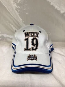Washington Capitals NHL Brendan Witt #19 weiß, blau, gold Mütze/Cap Neu mit Etikett - Bild 1 von 7