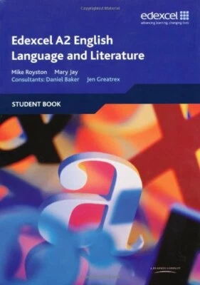 Edexcel A2 English Language and Literature Studen... by Baker, Daniel 1846902460 - Image 1 of 2
