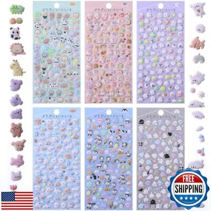 Adesivi Puffy per Bambini 600pz Piccoli Adesivi Kawaii 3D Carini Mini Puffy Stick - Foto 1 di 5