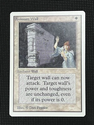 MTG ANIMATE WALL Unlimited Edition Regular NM Rare Magic The Gathering - Image 1 of 4