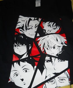 BLACK ANIME CHARACTER TSHIRT~NOS~XL - Picture 1 of 1