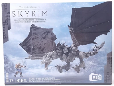 MEGA Bloks Construx Skyrim Alduin The World Eater Dragonborn (HXR98) NEW - Image 1 of 4