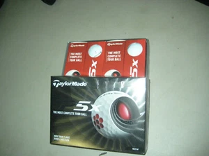 1 dozen BRAND NEW 2022 Taylor Made TP 5 X golf balls White - Picture 1 of 1