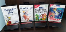 LOT x4: Wonder Boy, Monster Land, World, Dragon's Trap - SEGA Master System PAL