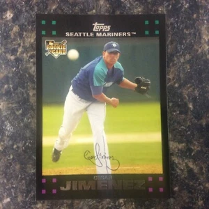 2007 Topps #638 Cesar Jimenez RC Seattle Mariners - Bild 1 von 2