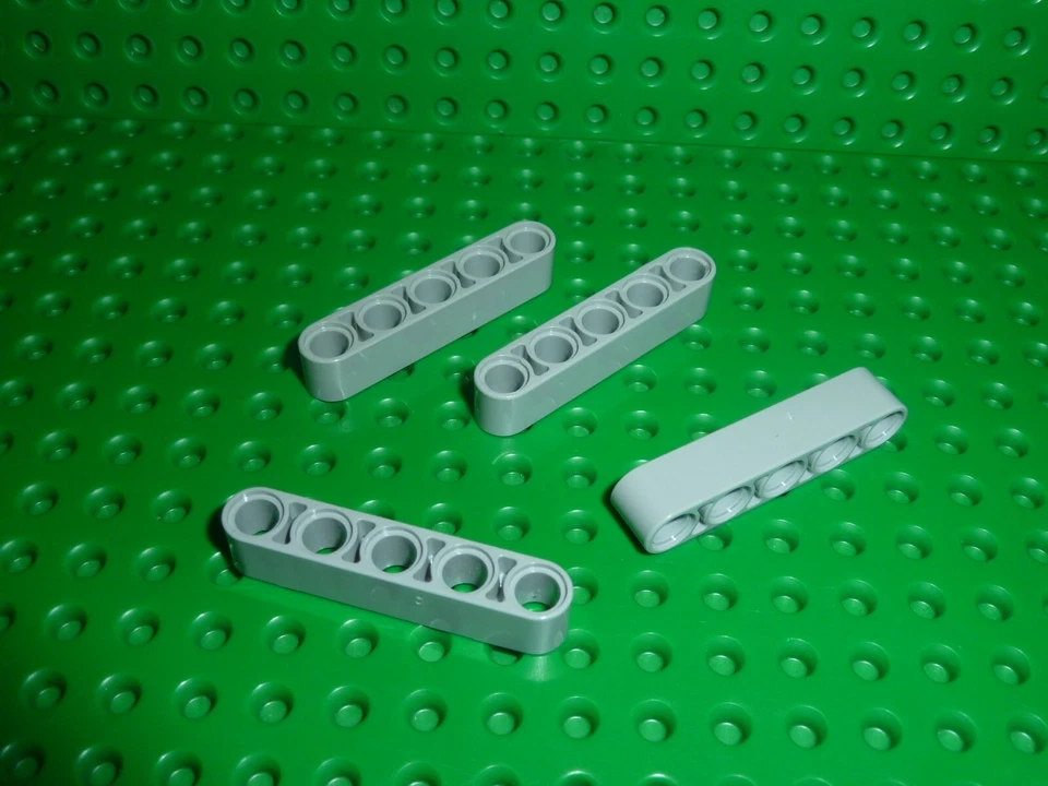 4 x LEGO Technic MdStone Beam 5  / 32316 set 8421 8547 10178 8039 7676 8285 8273 - Photo 1/1