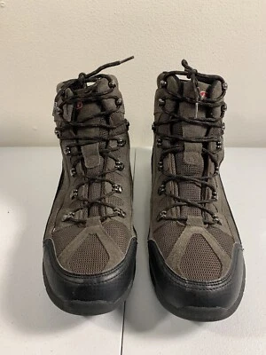 Botas de senderismo Swiss Gear para hombre talla 13 marrón bota media Foto 1 de 4