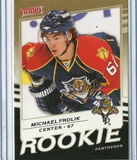 2008-09	Upper Deck Victory	Gold  Rookie Michael Frolik 326 Florida Panthers