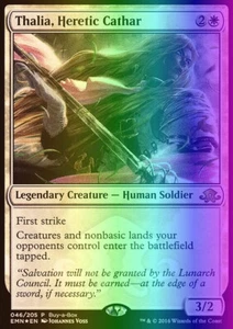 MTG Thalia, Heretic Cathar (46/79) Eldritch Moon Promos LP FOIL - Picture 1 of 1