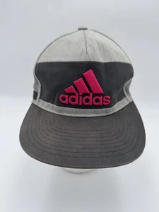 Adidas Mütze Kappe Block vorne drei Streifen Logo Druckknopflasche gebraucht, in einwandfreiem Zustand pink schwarz - Bild 1 von 12