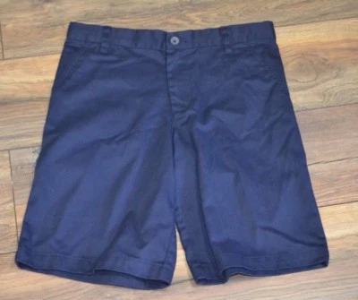 Cherokee Ultimate School Uniforms Navy Shorts Size 12H/CD Boys Shorts Size 12 - Image 1 of 2