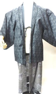 Vintage Japanischer Kimono, Haori Set 2 Teile - Bild 1 von 11