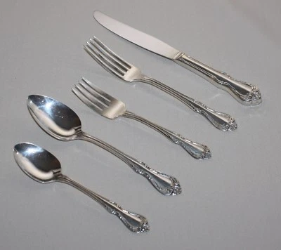 Cubiertos Wm Rogers Oneida Chalice Harmony plateados superpuestos de plata que elijas Foto 1 de 2