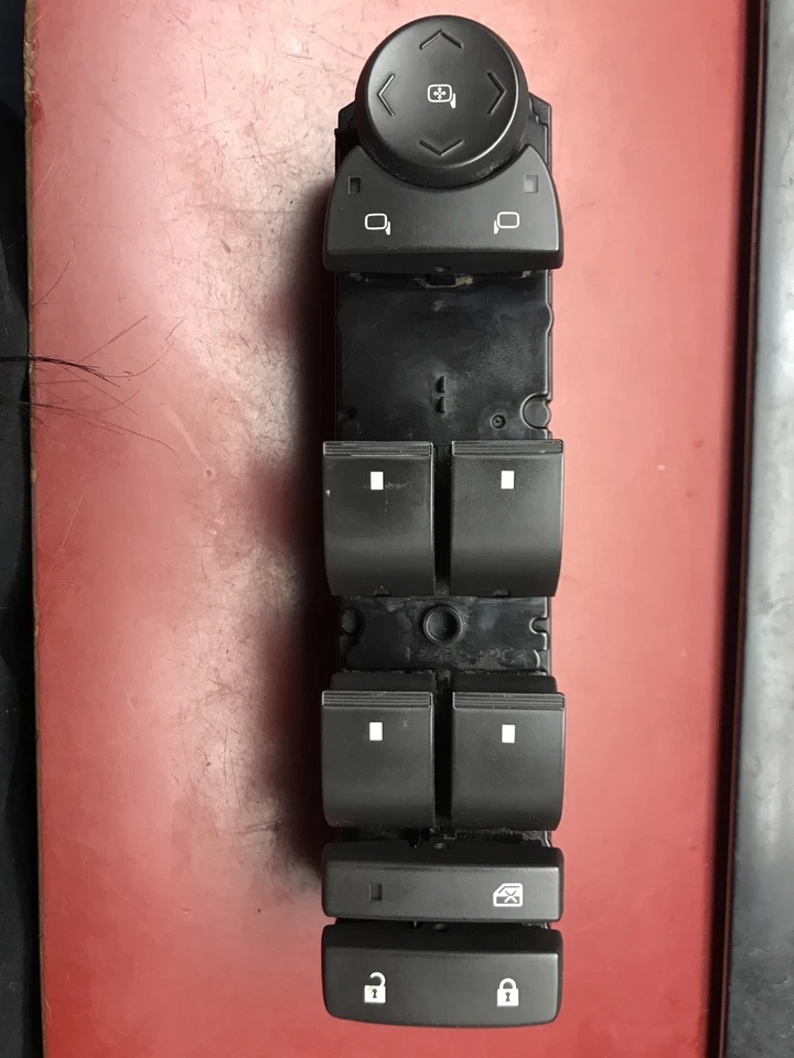 07 08 09 Interruptor de ventana del conductor Cadillac SRX botones de puerta izquierda conductor Foto 1 de 1