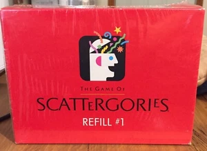 1989 Nuevo The Game Of Scattergories recarga 1 1989 Milton Bradley sellado de fábrica - Imagen 1 de 7