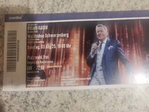 2Tickets für Roland Kaiser Konzert 2025 - Bild 1 von 1
