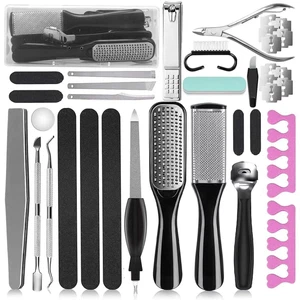 36 in 1 Professional Pedicure Tools Set Foot Rasp and Callus Remover Dead Skin - Picture 1 of 8