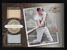 2001 Donruss Classics Classic Combos /100 Brooks Robinson #CC-24 HOF