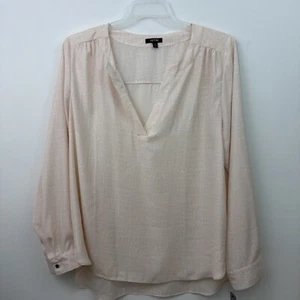 APT 9. Women's Blouse Light Pink Long Sleeve Light Weight Career Size XL - Picture 1 of 11