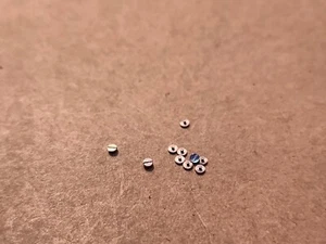 Menge 10 NOS Bulova Accutron 214 Chaton Schrauben - Bild 1 von 8