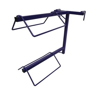 Estante de silla de montar doble colgante (portátil para caballos de 2 niveles soporte tack jinete) - Imagen 1 de 7