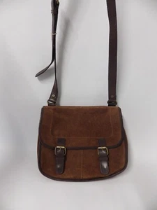 Bolso Bandolera Boden Marrón Gamuza Bolso de Mano Bolso Cartera - Imagen 1 de 13