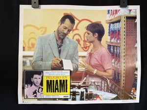 1990~ Miami Blues~ ALEC BALDWIN~ FRED WARD~ Orig. Mexican Lobby Card