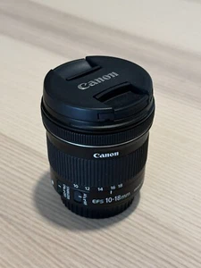 Canon EF-S 9519B002 10-18mm f/4.5-5.6 IS STM Zoom Lens - Black - Picture 1 of 6