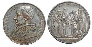 ITALY Vatican GREGORY XVI Shield 1831 Rome KM#1315.1 - Picture 1 of 1