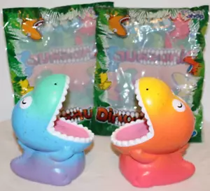 2 SET CUTIE CREATIVE TOYS BOX SHOP DINOSAUR SQUISHIES GALAXY & SUNBURST SQUISHY - Picture 1 of 8