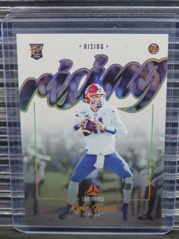2021 Luminance Kyle Trask Rookie Rising RC #6 Buccaneers K406