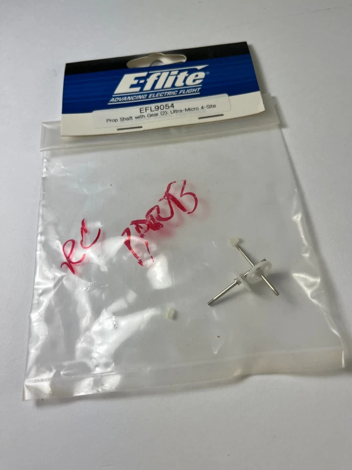 E-Flite EFL9054 - Prop Shaft w/ Gear x2 - Ultra Micro 4 Site - Image 1 of 4