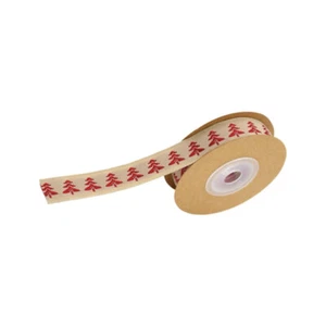 Box Packaging Ribbons Christmas Craft Burlap Ribbon Wrapping Ribbons Bows - Picture 1 of 12
