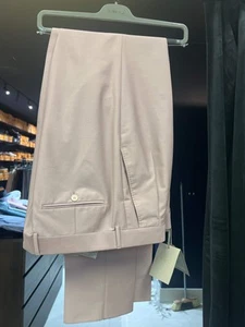 Pantalones para hombre Tom Ford rosa oscuro 92 % lana y 8 % seda - Imagen 1 de 2