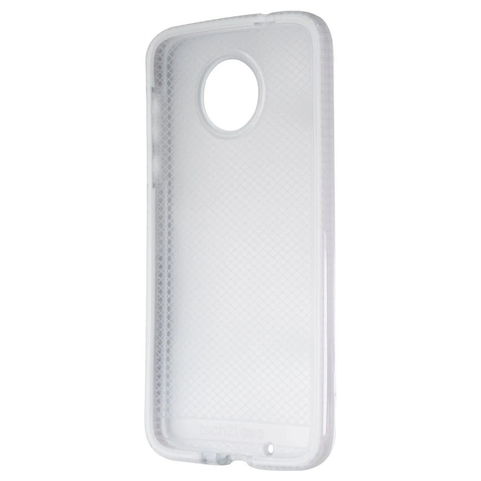 Tech21 Evo Check Protective Case Cover for Motorola Moto Z2 Force - Clear/White - Image 1 of 2