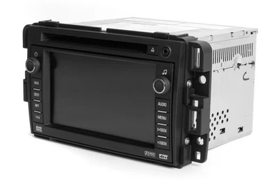 GMC Chevrolet 2007-08 radio AMFM radio CD DVD navegación auxiliar 25846421 opción UVB Foto 1 de 4