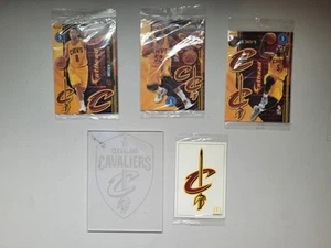 Cleveland Cavaliers Fathead Tradeable Promo Decals Lot of 3 + 2 Logo Decorations - Picture 1 of 13