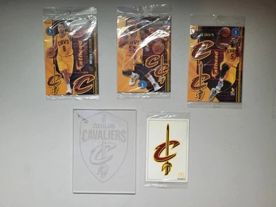 Cleveland Cavaliers Fathead Tradeable Promo Decals Lot of 3 + 2 Logo Decorations - Image 1 of 4