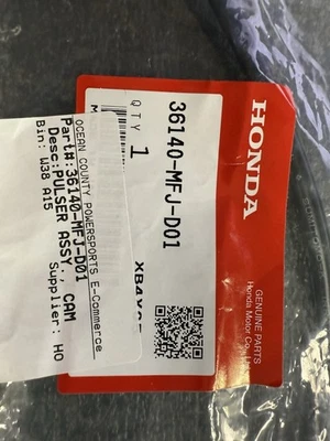 HONDA CAM PULSER ASSEMBLY 2007-2026 CBR600RR OEM NEW GENUINE 36140-MFJ-D01 - Image 1 of 4