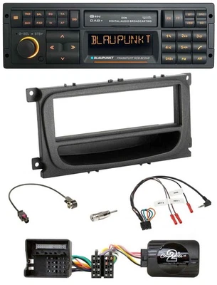 Blaupunkt USB DAB SD Lenkrad Bluetooth Autoradio für Ford Mondeo S-Max 07-14 sch - Bild 1 von 4