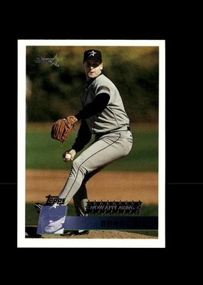Donne Wall 1996 Topps Baseball Card #341 Houston Astros - Image 1 of 2