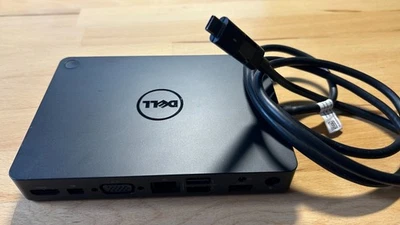 Dell WD15 Docking Station USB-C HDMI Ohne Netzteil - Bild 1 von 3