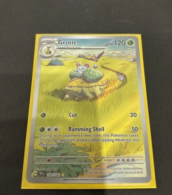 Grotle 164/162 Sv05: Temporal Forces Holo Card Mint Condition Pack Fresh +++++++ - Image 1 of 4
