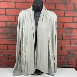 Athleta Cardigan Donna Piccolo Grigio - Autunno, Casual, Classico - Foto 1 di 8