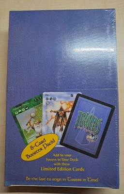 1994 Towers In Time CCG Booster Display Factory Sealed Box - Bild 1 von 2