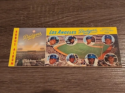 1962-65 LOS ANGELES DODGERS PLASTICHROME POSTCARD ALBUM COMPLETE SET WITH KOUFAX - Image 1 of 4